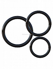 ������� ���� ����� �� 3 ����� ������, (��� �����), Pipedream-39732 King Cock o-ring Harness