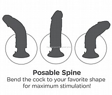 ������� ���� ��� ���� ������ ����� 7 ����,  17 ������� �����, ��� ����. "Pipedream-37707 King Cock 7