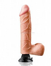 ������� ������ ����� 11 ����, 24 ������� �����, ��� ����. Pipedream-40839 Real Feel 11" Flesh