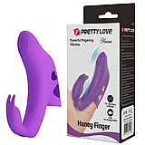 ויברטור אצבע Yenna Honey Finger - 10 מצבי רטט - נטען USB - המוצר והאריזה ויברטור אצבע Yenna Honey Finger - 10 מצבי רטט - נטען USB - המוצר והאריזה