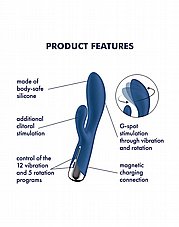 ������� ����� ������� - SATISFYER-48727 Spinning Rabbit   