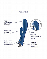 ������� ����� ������� - SATISFYER-48727 Spinning Rabbit   