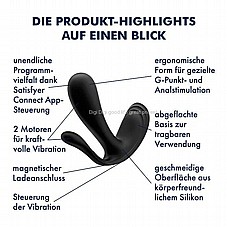 ������� ���� ���� �������� ���� ��������, ����� ������� - SATISFYER-APP-03429 TOP SECRET PLUS