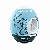 ביצת אוננות תכלת לגבר מבית סטיספייר. SF-3868 Satisfyer - Savage - Mini Egg Masturbator ביצת אוננות תכלת לגבר מבית סטיספייר. SF-3868 Satisfyer - Savage - Mini Egg Masturbator