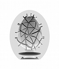 ���� ������ ����� ���� ���� ��������. SF-3869 Satisfyer - Crunchy - Mini Egg Masturbator 