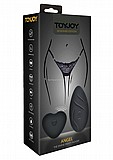 אנג'ל מבית ToyJoy - תחתון רוטט עם שלט אלחוטי. שחור. ToyJoy-10399 אנג'ל מבית ToyJoy - תחתון רוטט עם שלט אלחוטי. שחור. ToyJoy-10399