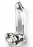 דילדו זכוכית ריאליסטי שקוף Crystal Cock - תמונה 1 ToyJoy-10620 דילדו זכוכית ריאליסטי שקוף Crystal Cock - תמונה 1 ToyJoy-10620
