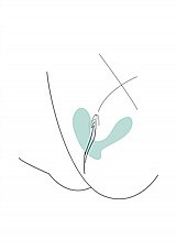 ������� 2 ������� ���� �����.  Xocoon-11090 DuoVibe II Tapping Vibrator