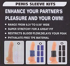 �� 7 ������� ������ ������ ���� ����� �����. digi-digi-25417 Penis Sleeve Set