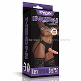 סט סטרפאון, רתמה עם דילדו 16 ס"מ חדירה. digi-digi-715006 o-Easy Harness 7.5' Set סט סטרפאון, רתמה עם דילדו 16 ס"מ חדירה. digi-digi-715006 o-Easy Harness 7.5' Set